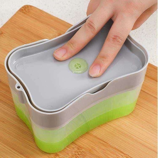 Magic Soap Dispenser With Sponge